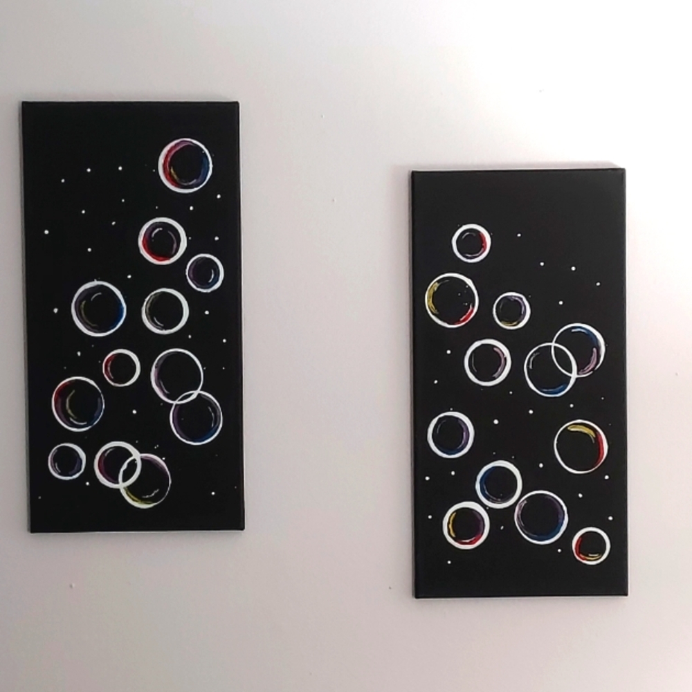 Bubbles Canvas Art